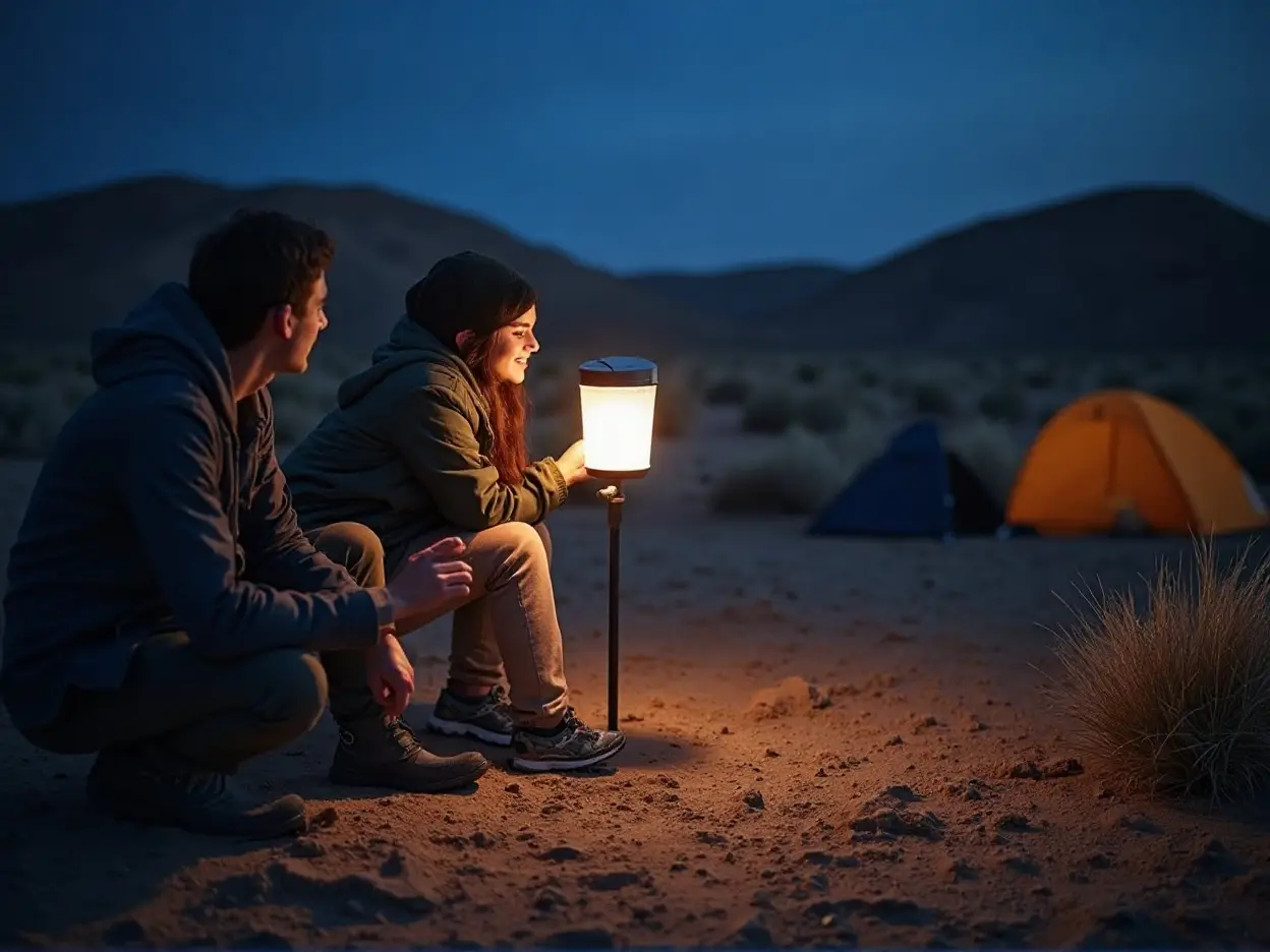 Best Solar Lights for Desert Camping 2026