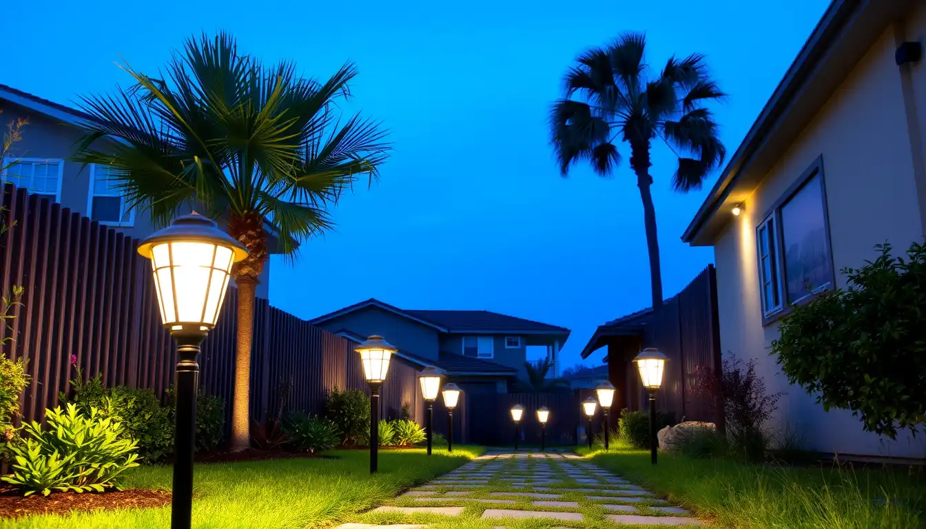 Best Solar Pathway Lights for Alleys and Walkways