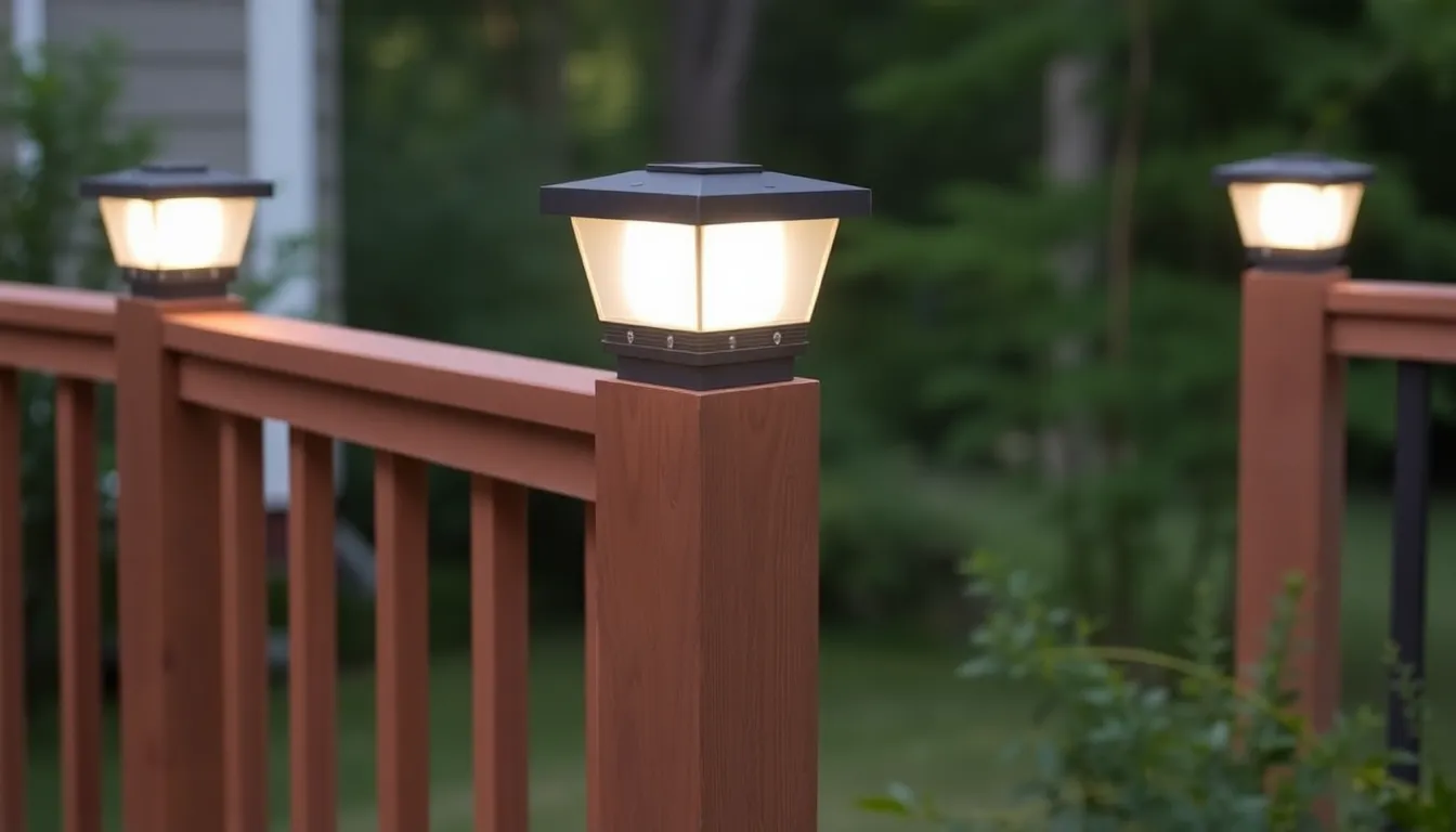 Best Solar Post Cap Lights for Deck Railing 2026