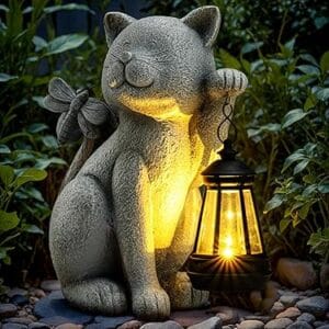 How I Found the Best Solar Lights for Garden Statues