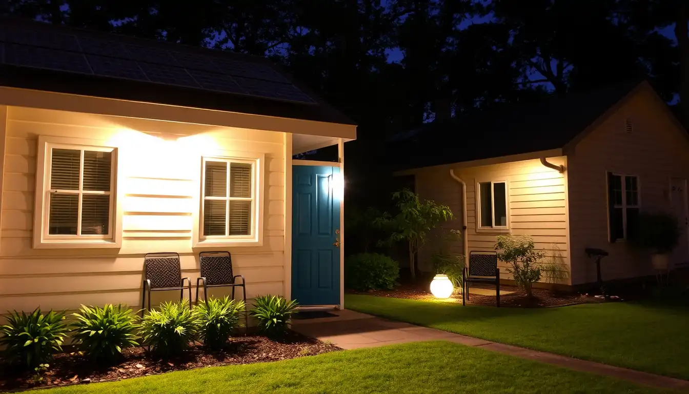 SOLAR GUEST HOUSE LIGHTS