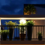 SOLAR LIGHTS FOR BALCONY RAILING