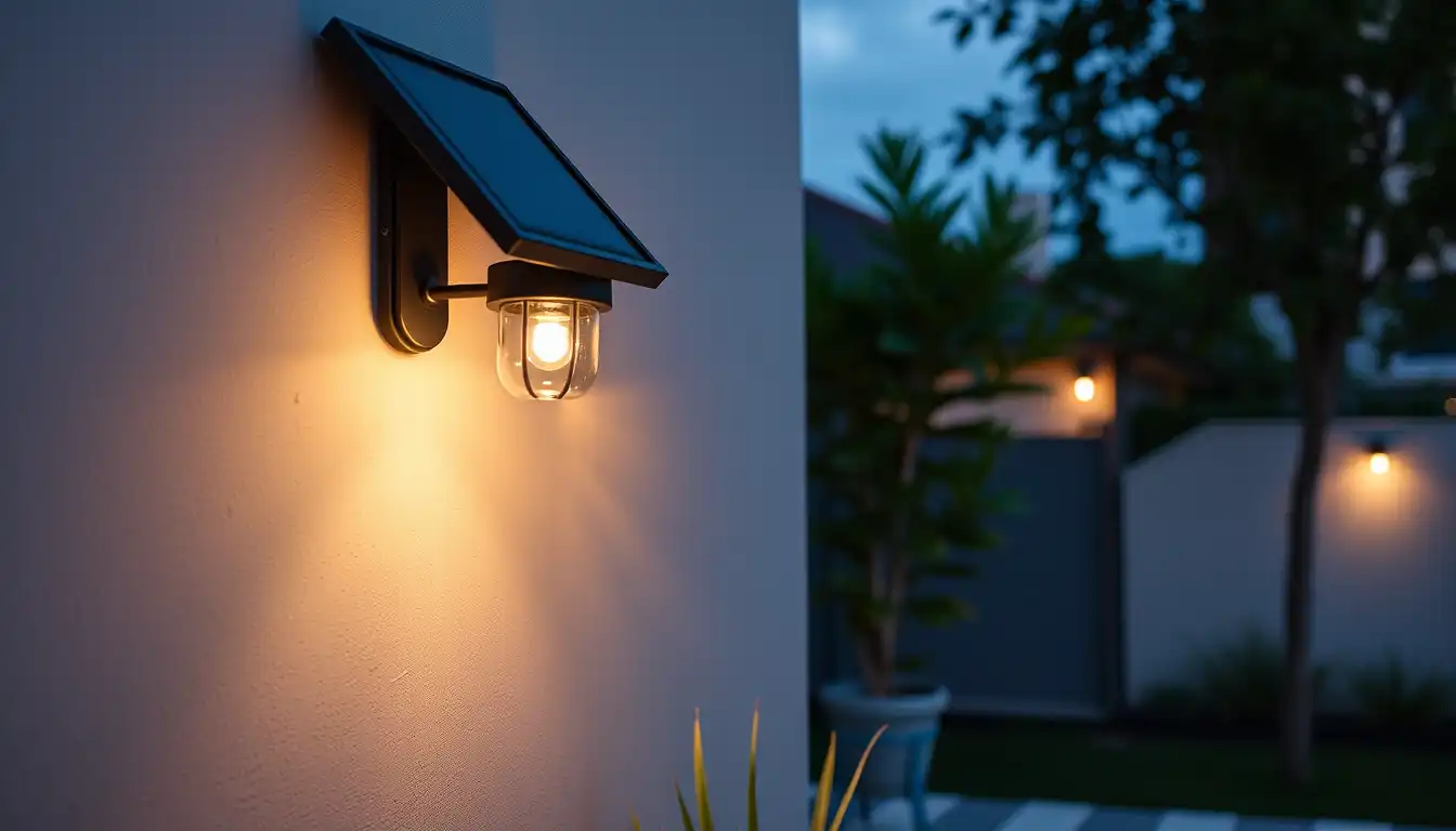 Stick-On Solar Lights