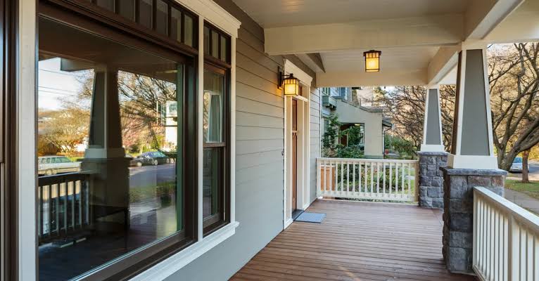 Solar porch ceiling lights outdoor