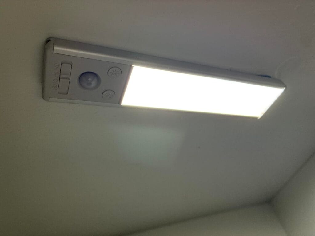 3. EZVALO Motion Sensor Closet Light — Best Rechargeable Alternative
