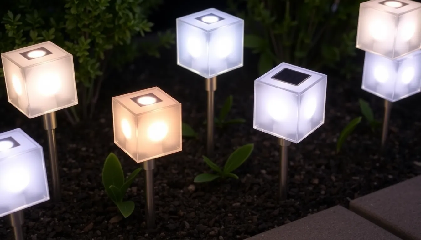 Best Cube Solar Lights Outdoor Decor 2026