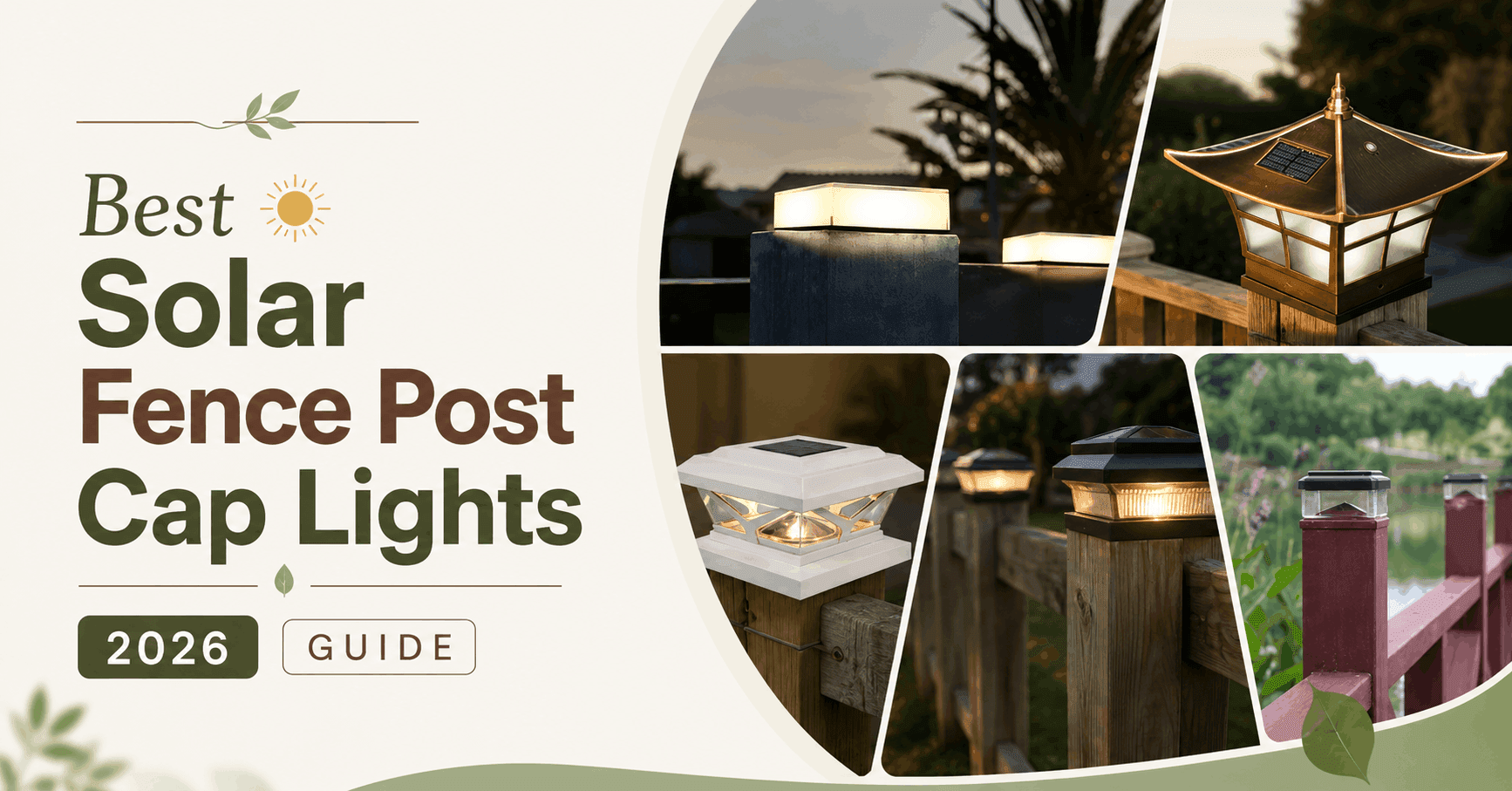 Best Solar Fence Post Cap Lights 2026 Guide