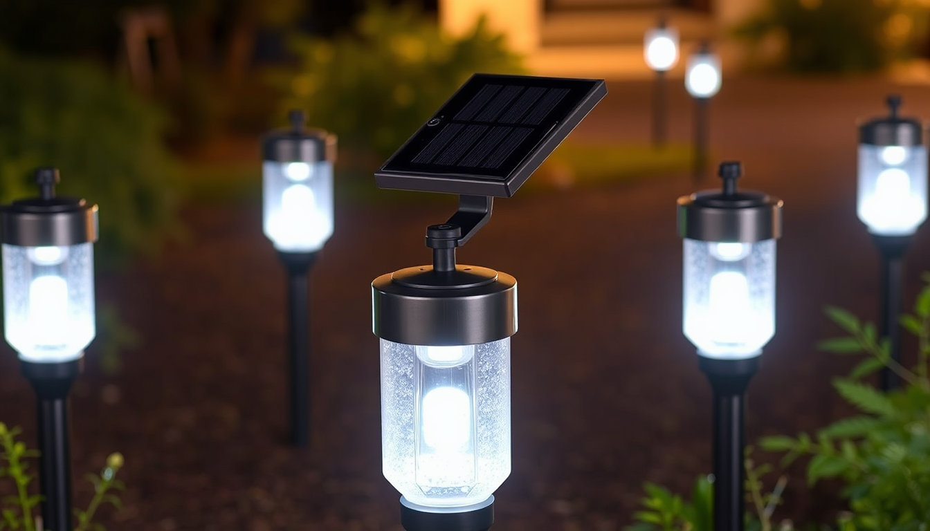 Elite Solar Lights for Outdoor Use