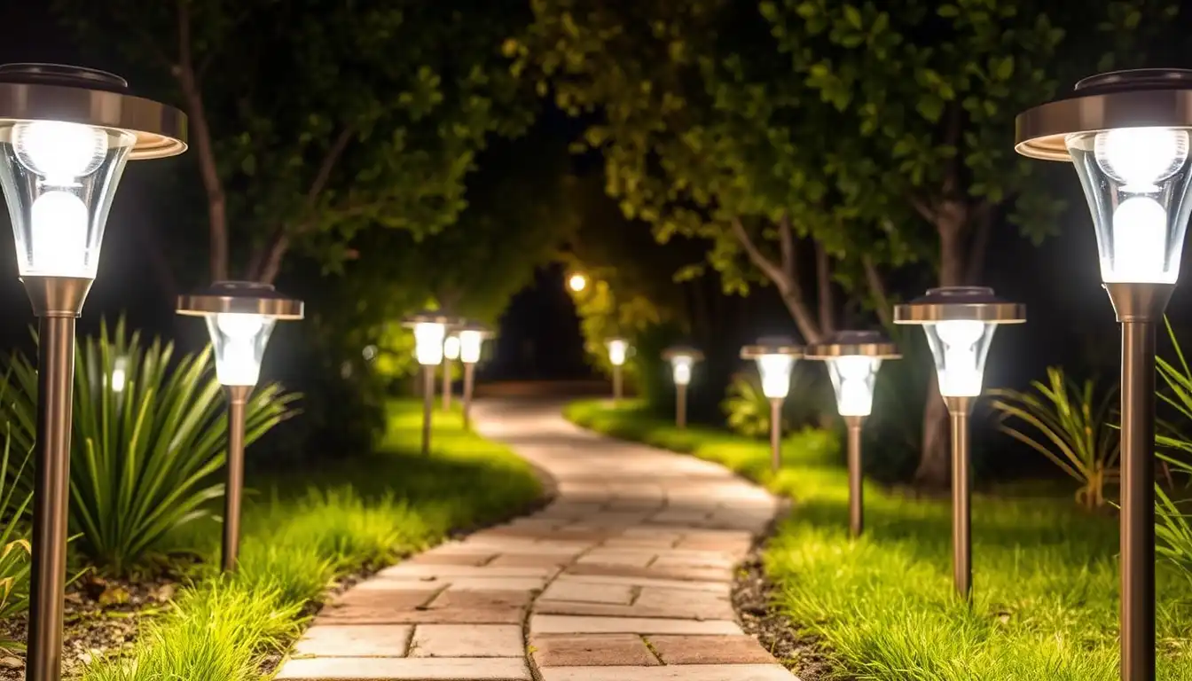 SOLAR PATH LIGHTS WITH APP CONTROL
