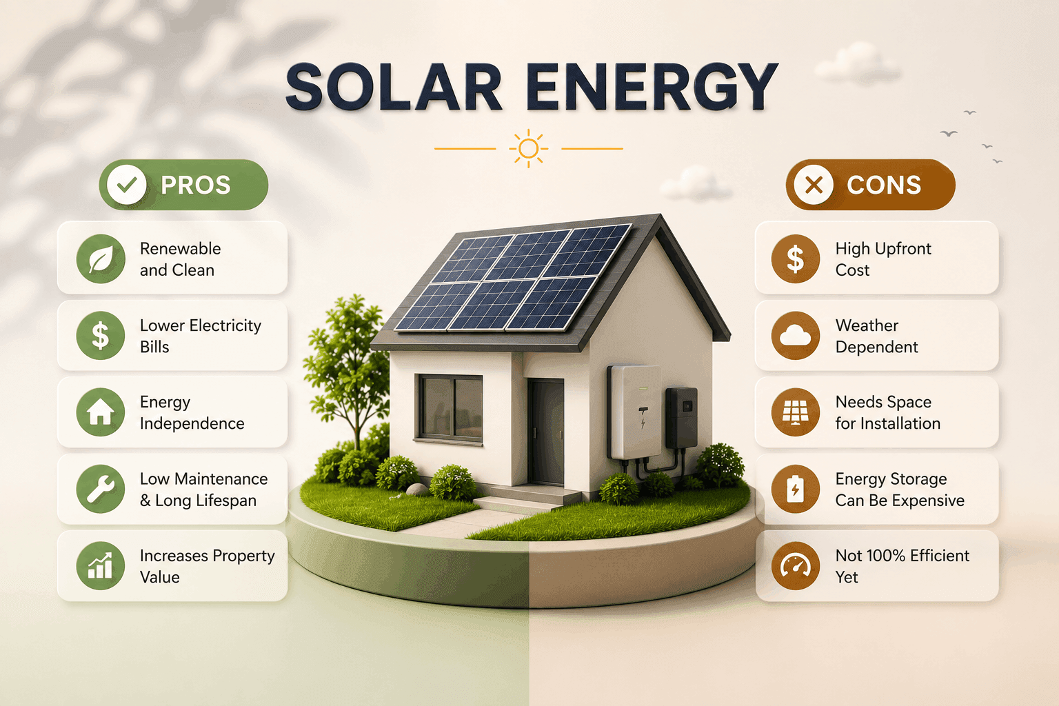 Solar Energy Pros and Cons