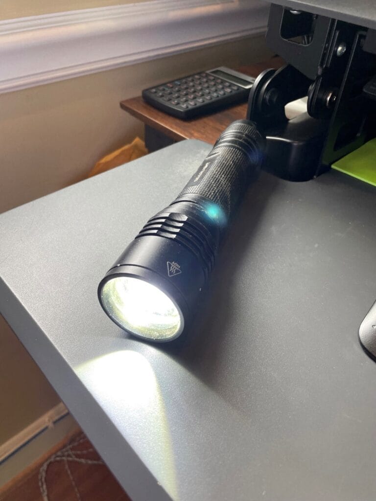 Solar Light vs. Battery Flashlight