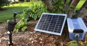 Solar Lights With a Separate Panel: Review