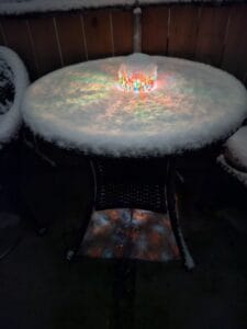 Tabletop or ball lights