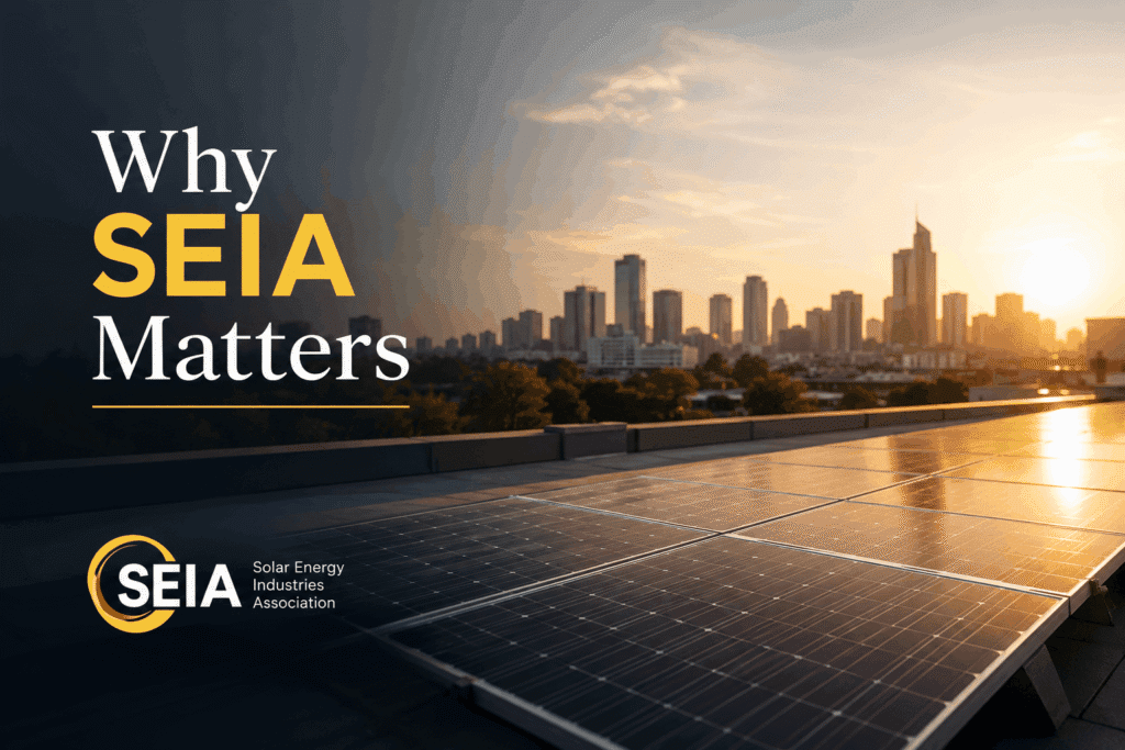 Why SEIA Matters