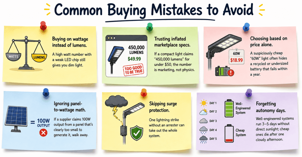 Common Buying Mistakes