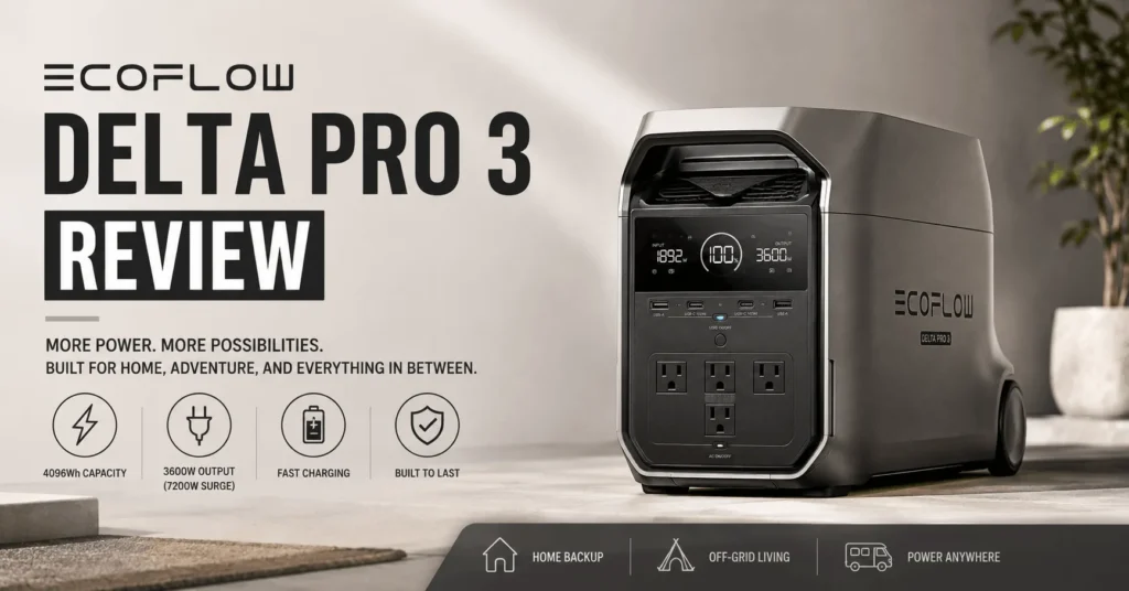 EcoFlow Delta Pro 3 Review Is It Worth Buying in 2026