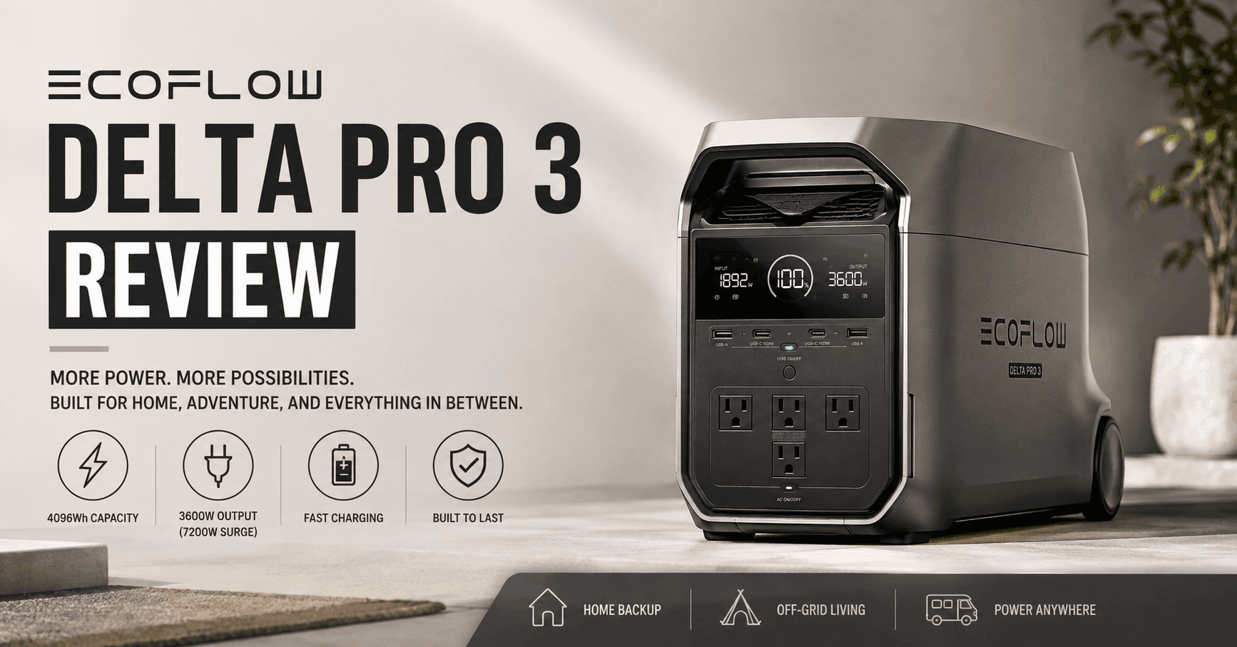 EcoFlow Delta Pro 3