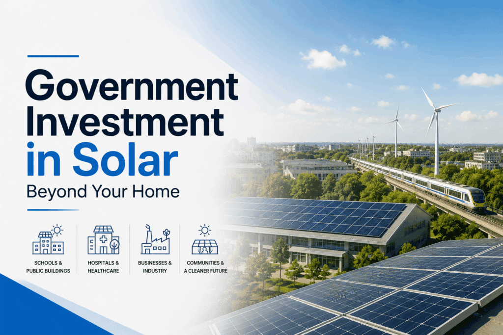Government Investment in Solar Beyond Your Home