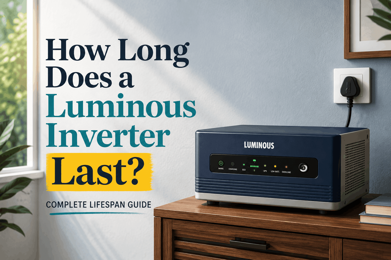 How Long Does a Luminous Inverter Last?