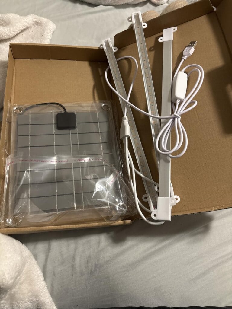 QANYEGN 30W Solar Plant Grow Light Strip