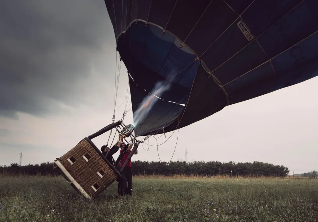 Solar Hot Air Balloon Light