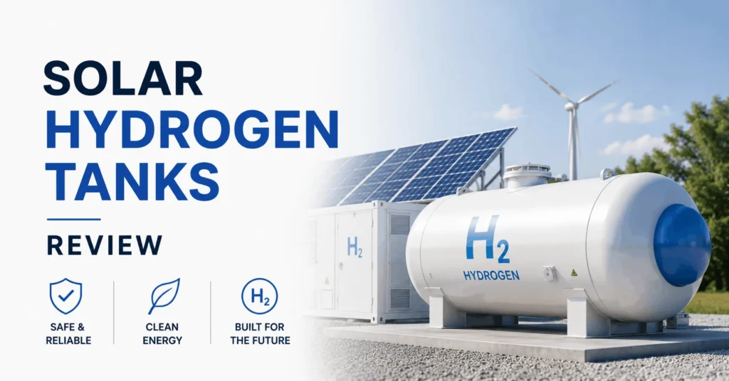 Solar Hydrogen Tanks Review Is Either Type Worth It in 2026