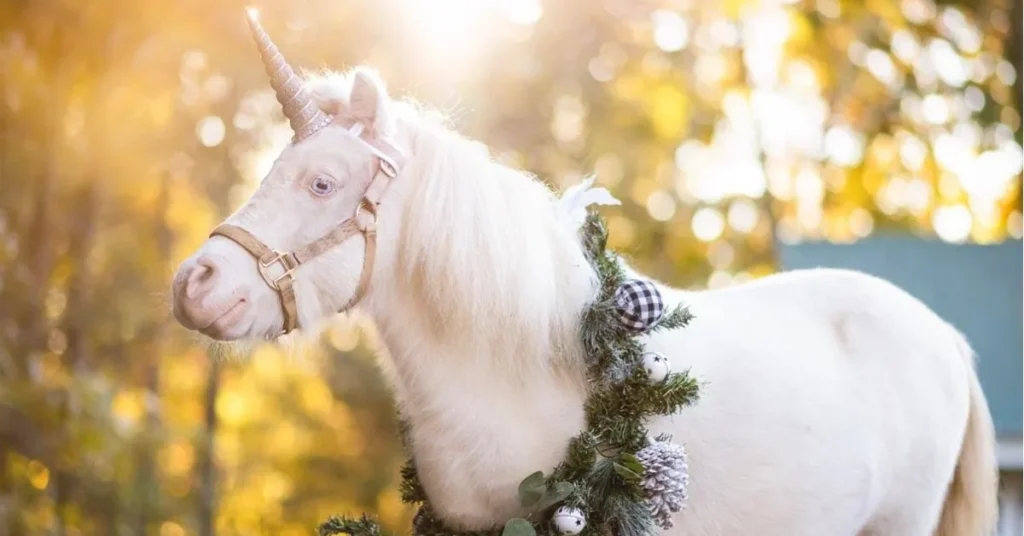 Solar Unicorn Garden Lights