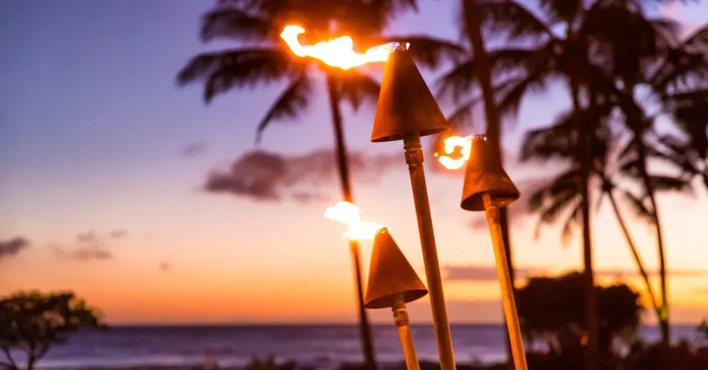 Tiki Torch Solar Lights