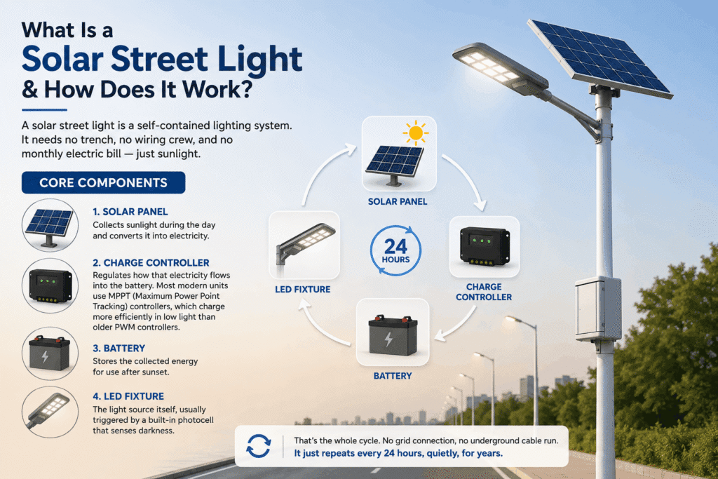 What Is a Solar Street Light & How Does It Work