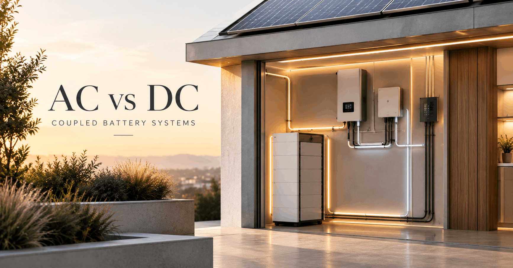 AC vs DC Coupled Battery Systems