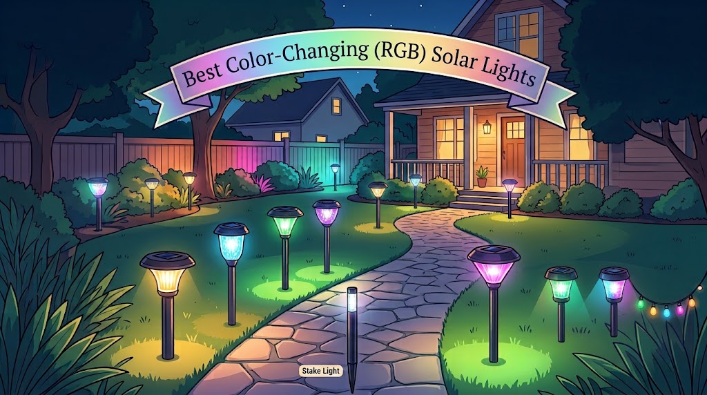 Best Color-Changing (RGB) Solar Lights