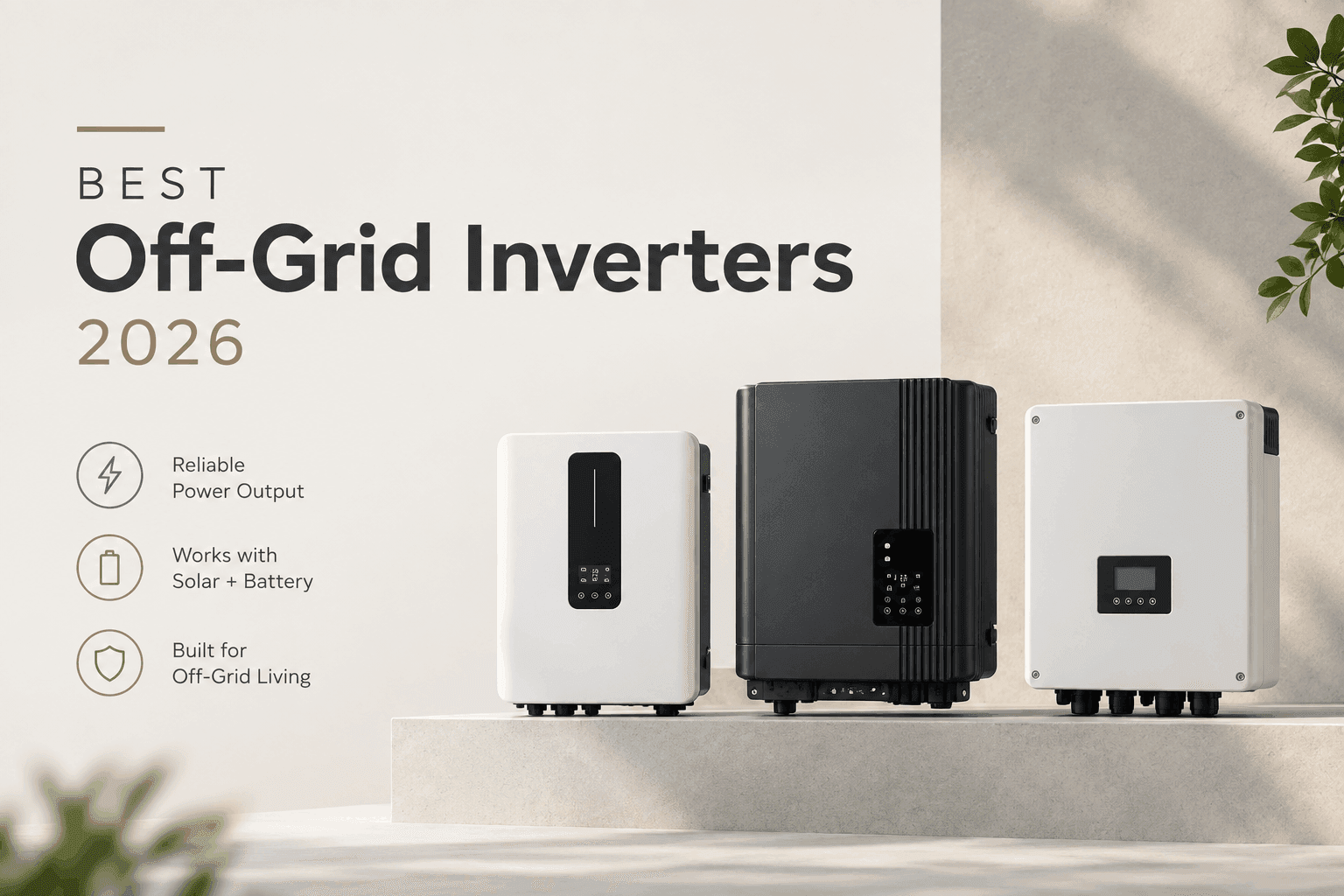 Best Off-Grid Inverters 2026