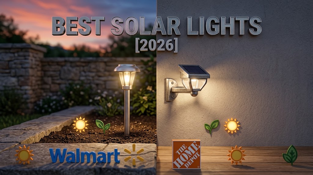Best Solar Lights at Walmart & Home Depot [2026]