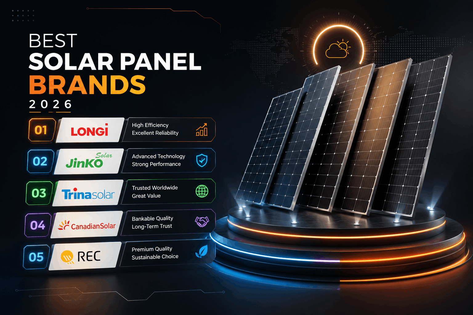 Best Solar Panel Brands 2026