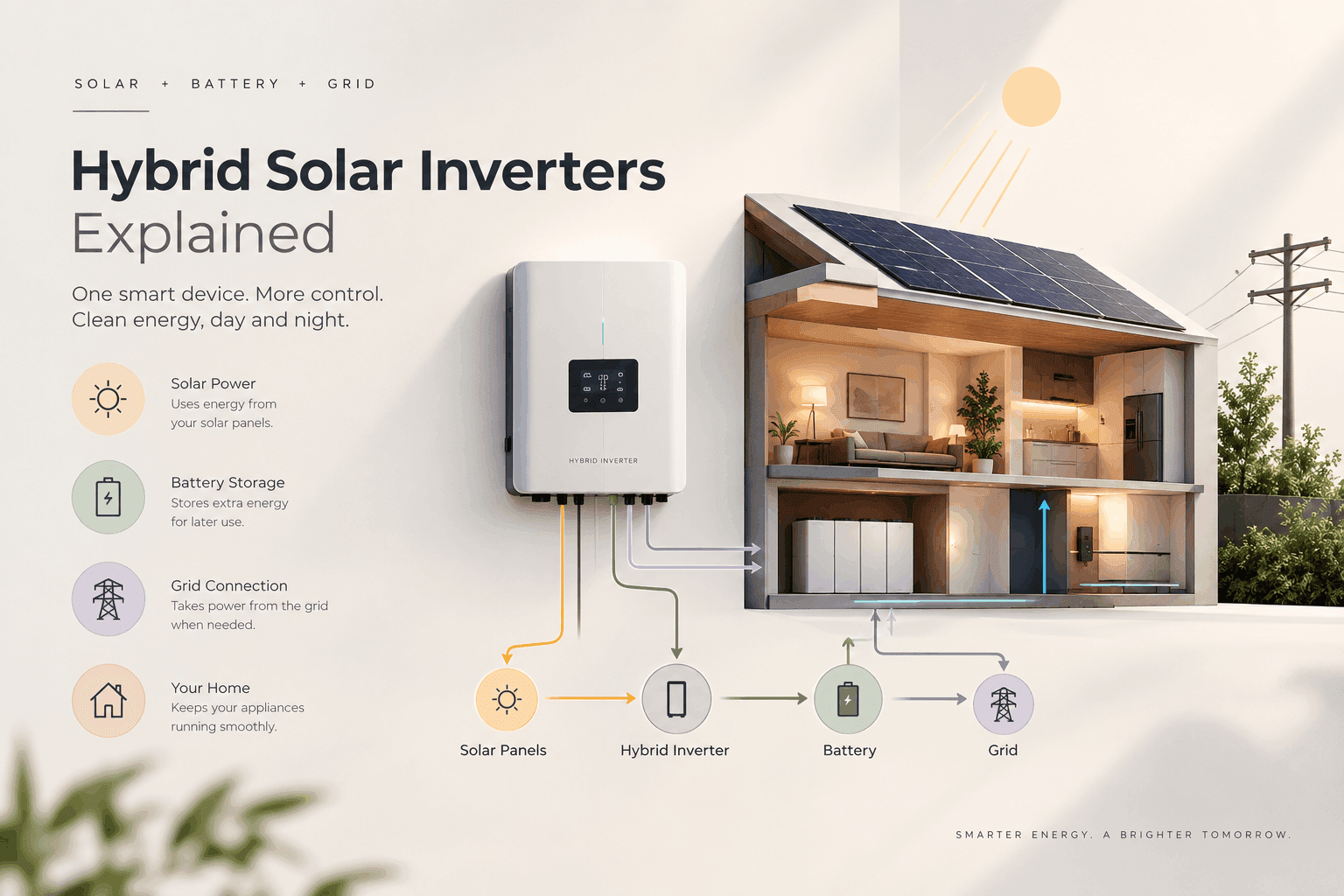 Hybrid Solar Inverters Explained