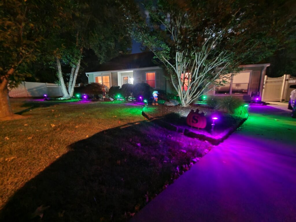 Osord Color-Changing Solar Pathway Lights