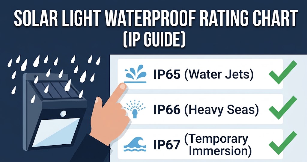 Solar Light Waterproof Rating Chart [IP Guide]