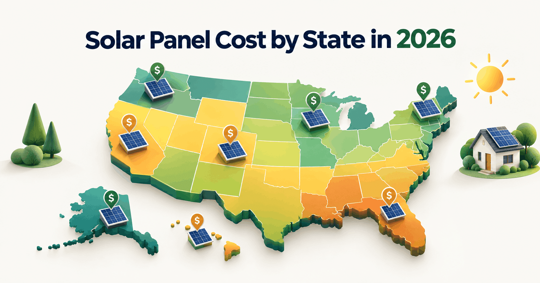 Solar Panel Cost by State in 2026