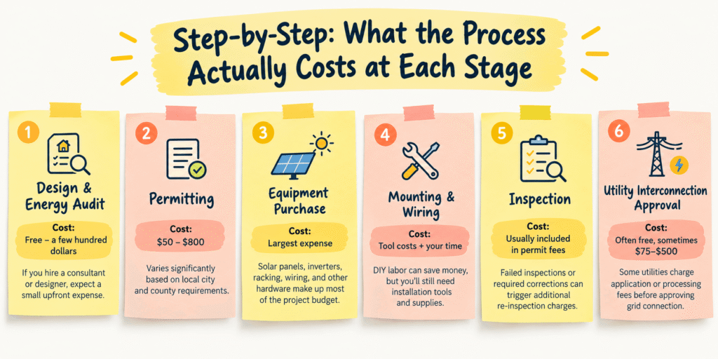 Step-by-Step What the Process Actually Costs at Each Stage