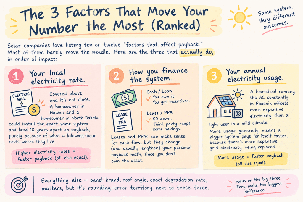The 3 Factors That Move Your Number the Most (Ranked)