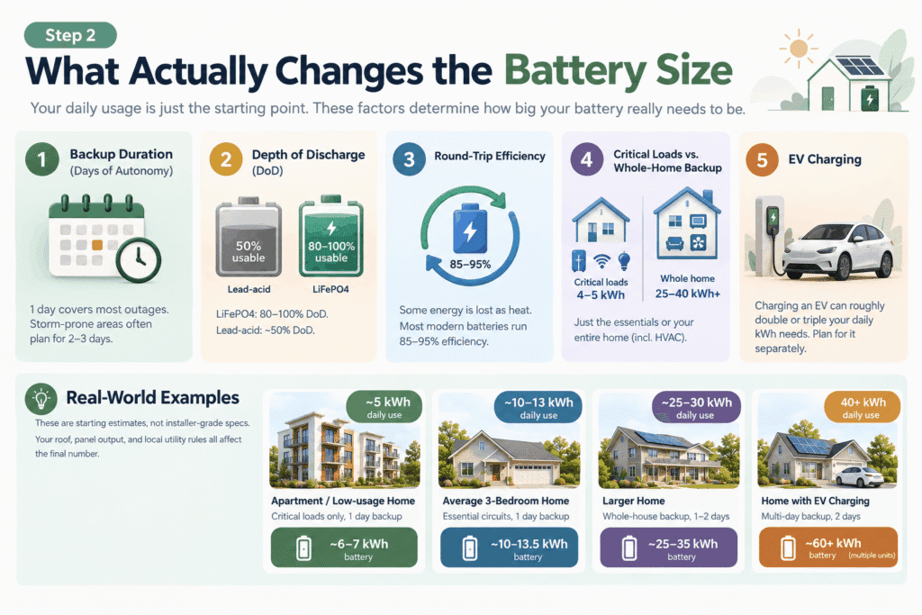 What Actually Changes the Battery Size
