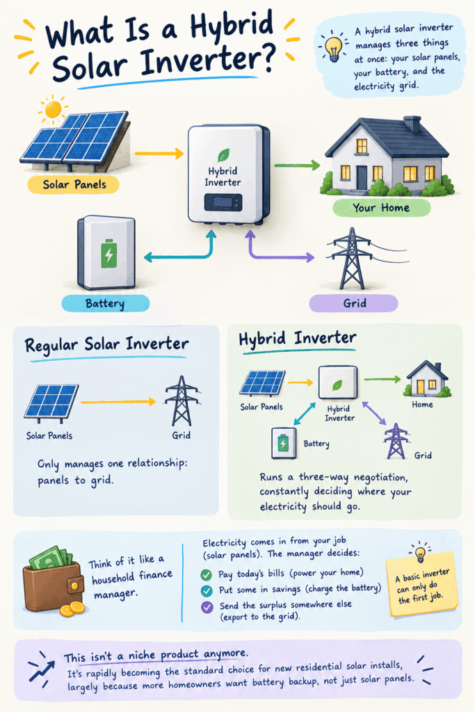 What Is a Hybrid Solar Inverter