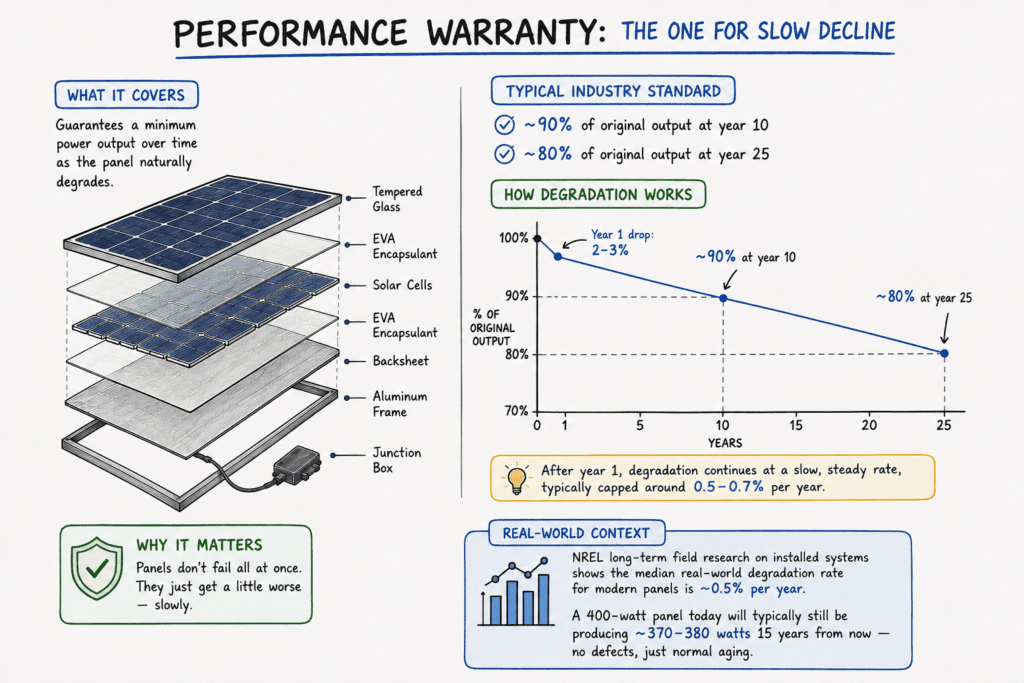 performance Warranty The One for Slow Decline